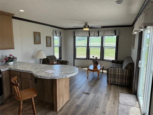 The Rosen | 2 bedroom, 1 bathroom, 687 sqft home built by Cavco - Nappanee in Nappanee, IN