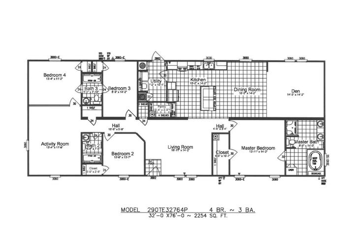 Austin 32764p Manufactured Home From Destiny Homes, A Cavco Company