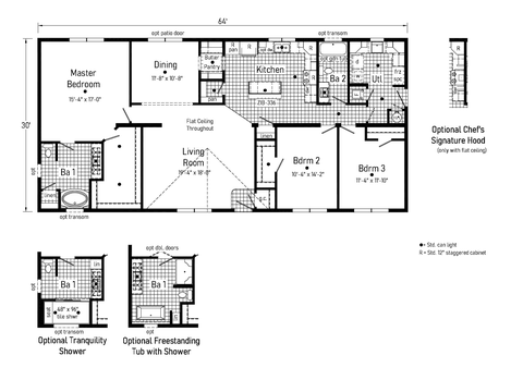 Greenwood | 3 bedroom, 2 bathroom, 1920 sqft home | Built by Cavco - Goshen in Goshen, IN.