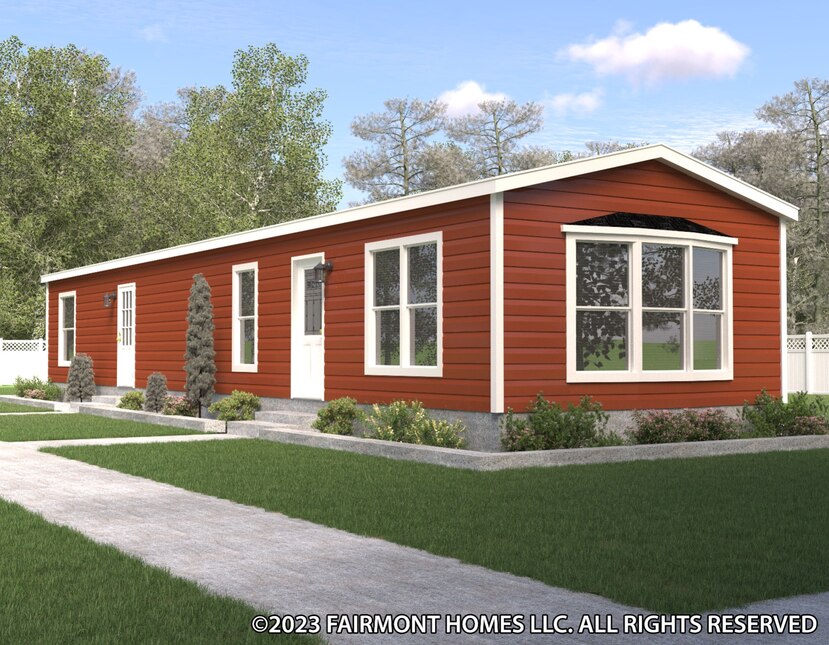 The Opal 147049L Modular Home from Fairmont Homes, a Cavco Company