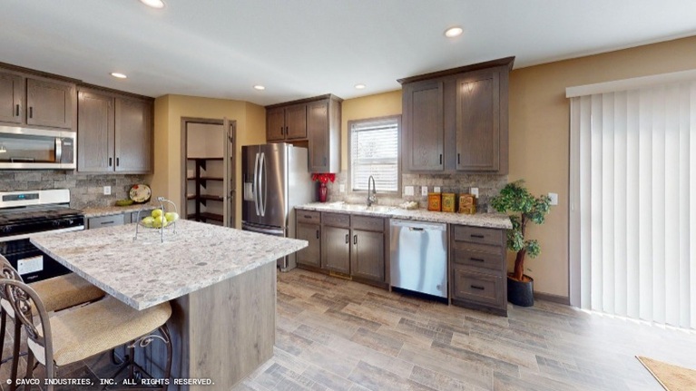 The McKinley 28704A | 4 bedroom, 2 bathroom, 1934 sqft home | Built by Cavco - Montevideo in Montevideo, MN.