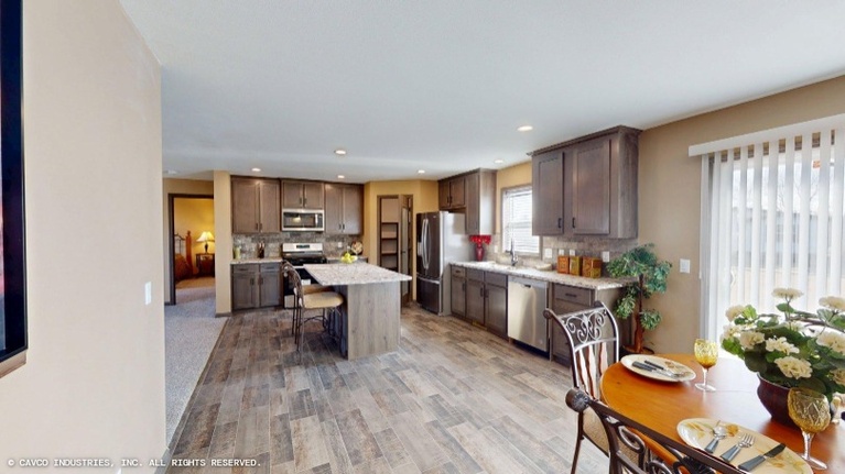 The McKinley 28704A | 4 bedroom, 2 bathroom, 1934 sqft home | Built by Cavco - Montevideo in Montevideo, MN.