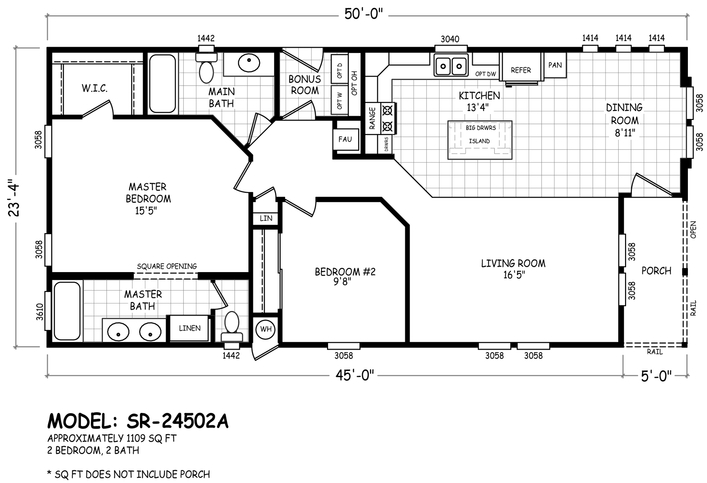 Sedona Ridge 24502A Manufactured Home from Cavco West, a Cavco Company