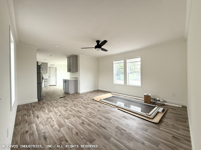 Country Manor 16763M | 3 bedroom, 2 bathroom, 1178 sqft home | Built by Cavco - Rocky Mount in Rocky Mount, VA.