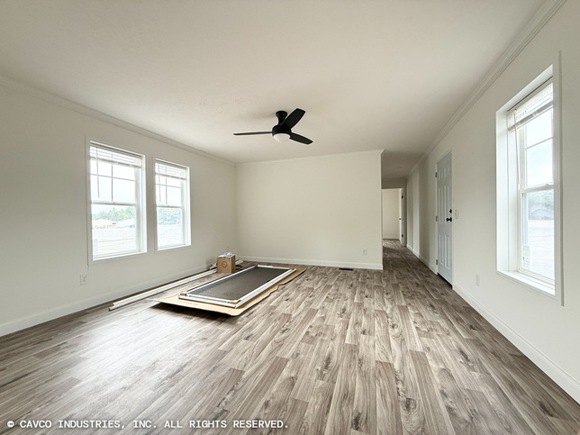 Country Manor 16763M | 3 bedroom, 2 bathroom, 1178 sqft home | Built by Cavco - Rocky Mount in Rocky Mount, VA.