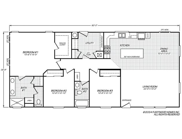 Coronado 28603F Manufactured Home from Fleetwood Homes, a Cavco Company