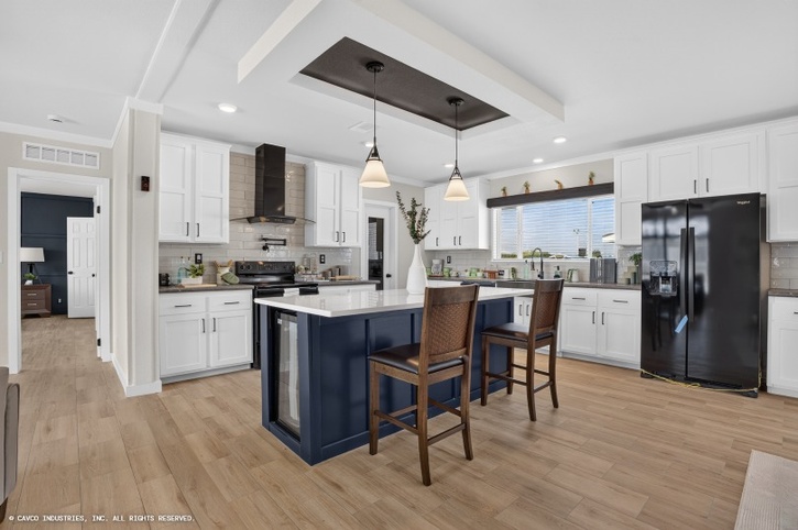 La Sierra 32764A | 4 bedroom, 2 bathroom, 2356 sqft home. Built by Cavco - Austin in Austin, TX.