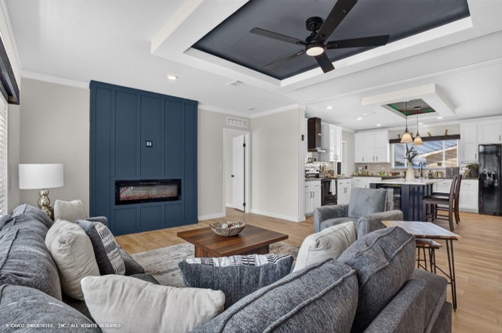 La Sierra 32764A | 4 bedroom, 2 bathroom, 2356 sqft home. Built by Cavco - Austin in Austin, TX.