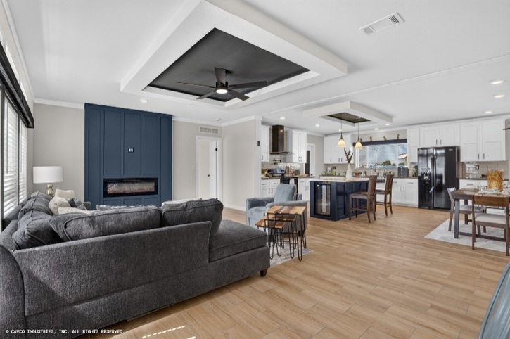 La Sierra 32764A | 4 bedroom, 2 bathroom, 2356 sqft home. Built by Cavco - Austin in Austin, TX.