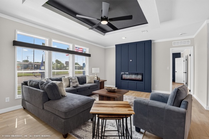 La Sierra 32764A | 4 bedroom, 2 bathroom, 2356 sqft home. Built by Cavco - Austin in Austin, TX.