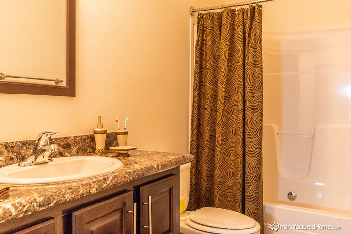 The Mountain Lodge 32763A | 3 bedroom, 2 bathroom, 2315 sqft home | Built by Cavco - Montevideo in Montevideo, MN.