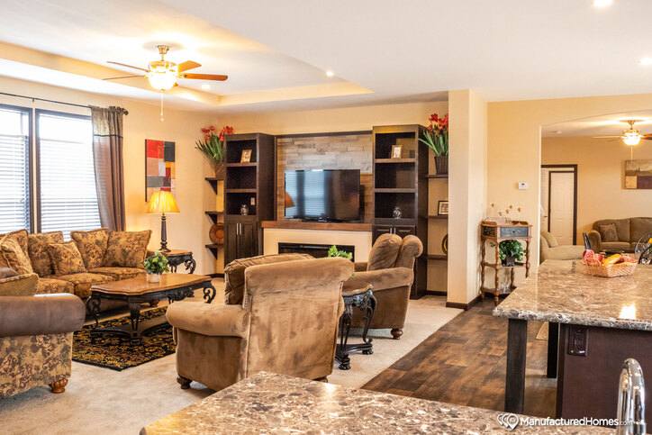 The Mountain Lodge 32763A | 3 bedroom, 2 bathroom, 2315 sqft home | Built by Cavco - Montevideo in Montevideo, MN.
