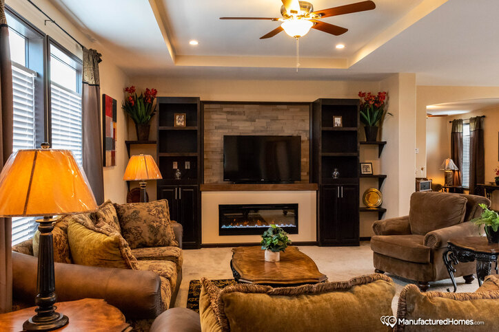 The Mountain Lodge 32763A | 3 bedroom, 2 bathroom, 2315 sqft home | Built by Cavco - Montevideo in Montevideo, MN.