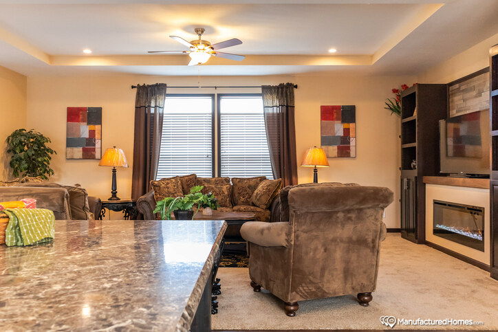 The Mountain Lodge 32763A | 3 bedroom, 2 bathroom, 2315 sqft home | Built by Cavco - Montevideo in Montevideo, MN.