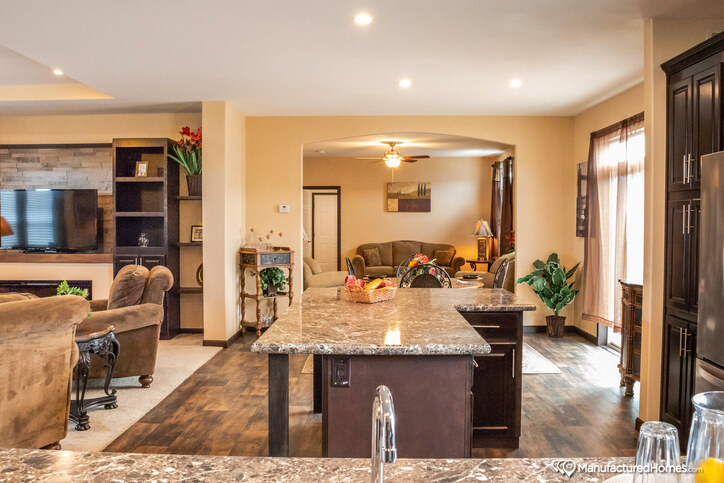The Mountain Lodge 32763A | 3 bedroom, 2 bathroom, 2315 sqft home | Built by Cavco - Montevideo in Montevideo, MN.