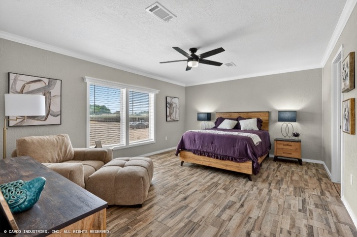 Topaz series | 3 bedroom, 2 bathroom, 1568 sqft home. Built by Cavco - Duncan in Duncan, OK.