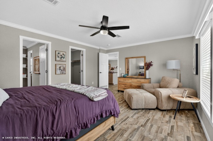 Topaz series | 3 bedroom, 2 bathroom, 1568 sqft home. Built by Cavco - Duncan in Duncan, OK.