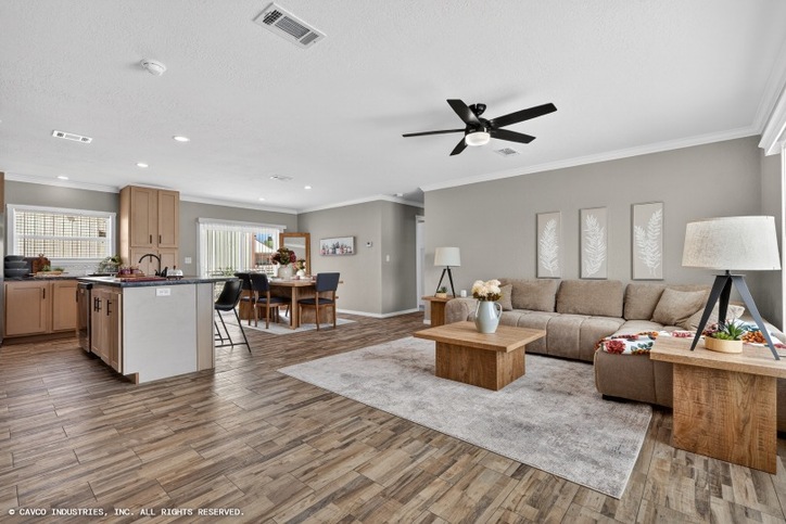 Topaz series | 3 bedroom, 2 bathroom, 1568 sqft home. Built by Cavco - Duncan in Duncan, OK.