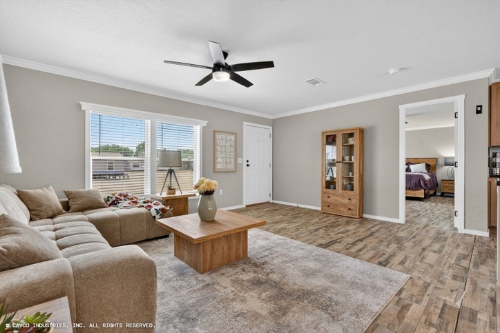 Topaz series | 3 bedroom, 2 bathroom, 1568 sqft home. Built by Cavco - Duncan in Duncan, OK.
