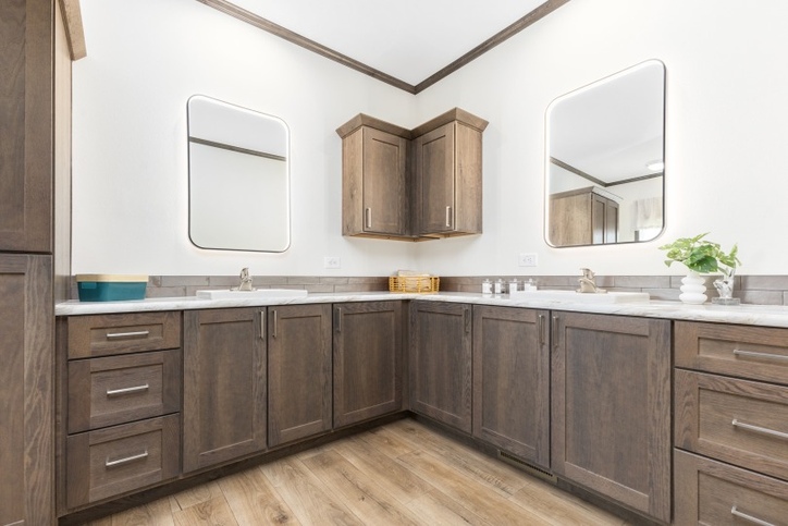 Westlake Single 14763A | 3 bedroom, 2 bathroom, 1013 sqft home | Built by Cavco - Dorchester in Dorchester, WI.