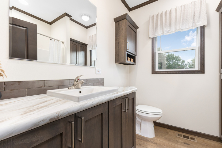 Westlake Single 14763A | 3 bedroom, 2 bathroom, 1013 sqft home | Built by Cavco - Dorchester in Dorchester, WI.