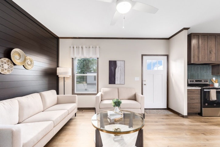 Westlake Single 14763A | 3 bedroom, 2 bathroom, 1013 sqft home | Built by Cavco - Dorchester in Dorchester, WI.