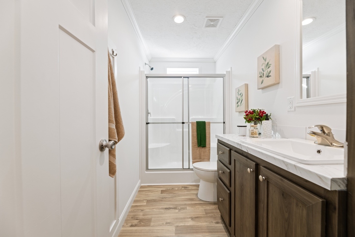 First HUD Approved Nationally Available Duplex | Side A: 3 bedroom, 2 bathroom, 1050 sqft. | Side B: 2 bedroom, 1 bathroom, 1050 sqft. Double porch.