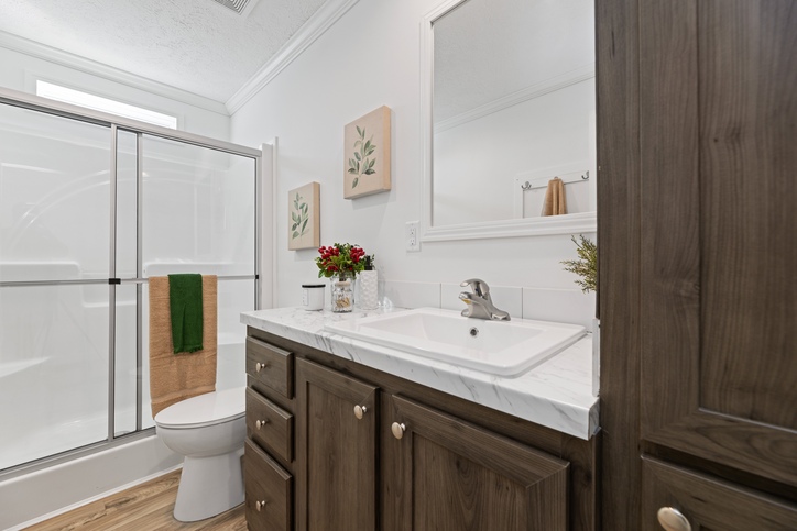 First HUD Approved Nationally Available Duplex | Side A: 3 bedroom, 2 bathroom, 1050 sqft. | Side B: 2 bedroom, 1 bathroom, 1050 sqft. Double porch.