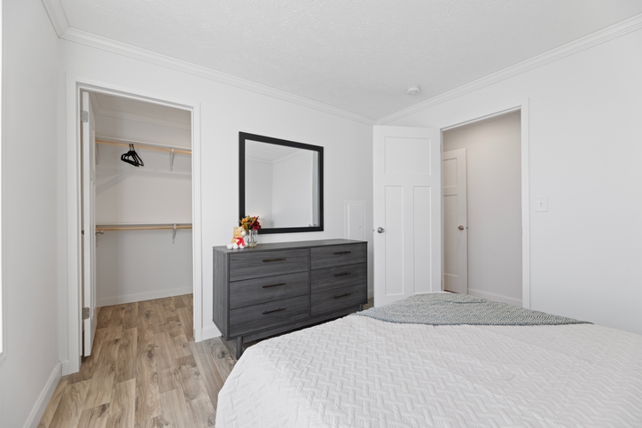 First HUD Approved Nationally Available Duplex | Side A: 3 bedroom, 2 bathroom, 1050 sqft. | Side B: 2 bedroom, 1 bathroom, 1050 sqft. Double porch.