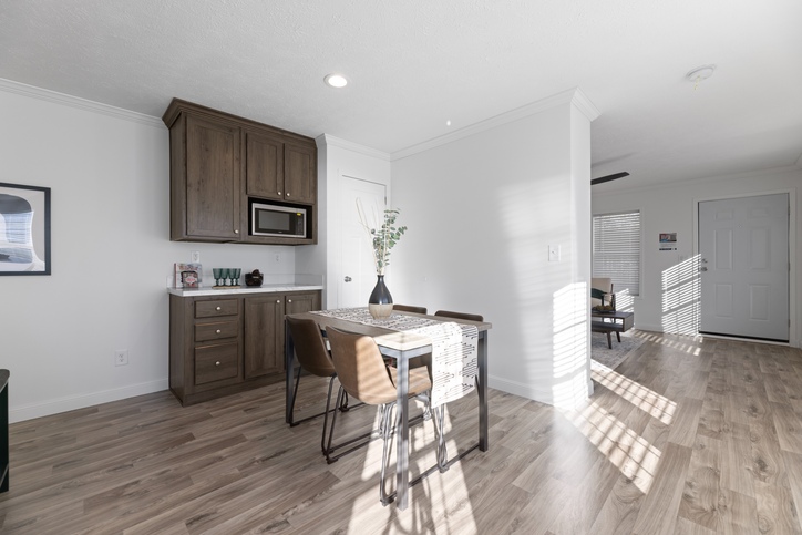 First HUD Approved Nationally Available Duplex | Side A: 3 bedroom, 2 bathroom, 1050 sqft. | Side B: 2 bedroom, 1 bathroom, 1050 sqft. Double porch.