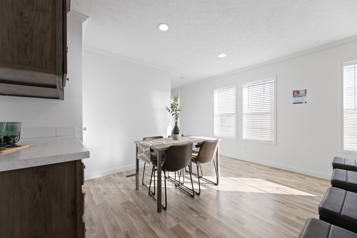 First HUD Approved Nationally Available Duplex | Side A: 3 bedroom, 2 bathroom, 1050 sqft. | Side B: 2 bedroom, 1 bathroom, 1050 sqft. Double porch.