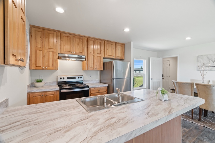 Pure 28483U | 3 bedroom, 2 bathroom, 1280 sqft home. Built by Cavco - Woodburn in Woodburn, OR.