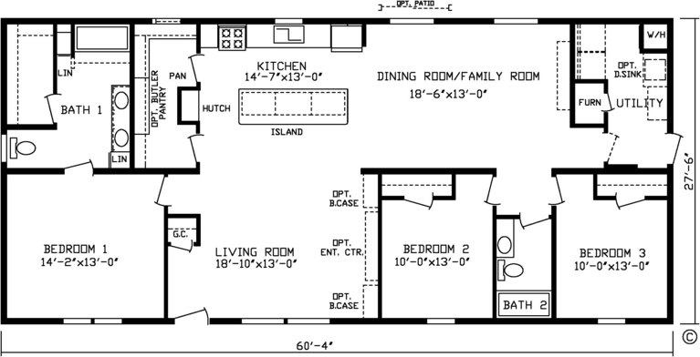 The Landmark XXL 184045 Manufactured Home from Friendship Homes, a ...