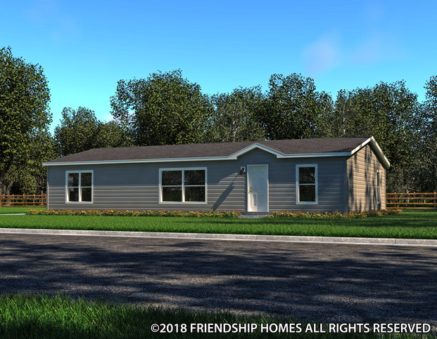 The Franklin 28523B | 3 bedroom, 2 bathroom, 1436 sqft home | Built by Cavco - Montevideo in Montevideo, MN.