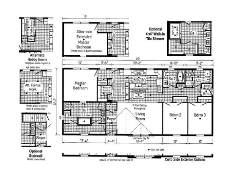 Nova Elite 2 28603D | 3 bedroom, 2 bathroom, 1600 sqft home. Built by Cavco - Clarion in Shippenville, PA.