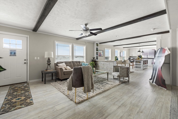 Big Beam House | 3 bedroom, 2 bathroom, 1980 sqft home. Built by Cavco - Lafayette in Lafayette, TN.