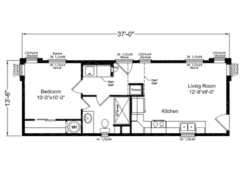 Casa De Ceilo | 1 bedroom, 1 bathroom, 500 sqft home | Built by Cavco - Millersburg in Millersburg, OR.