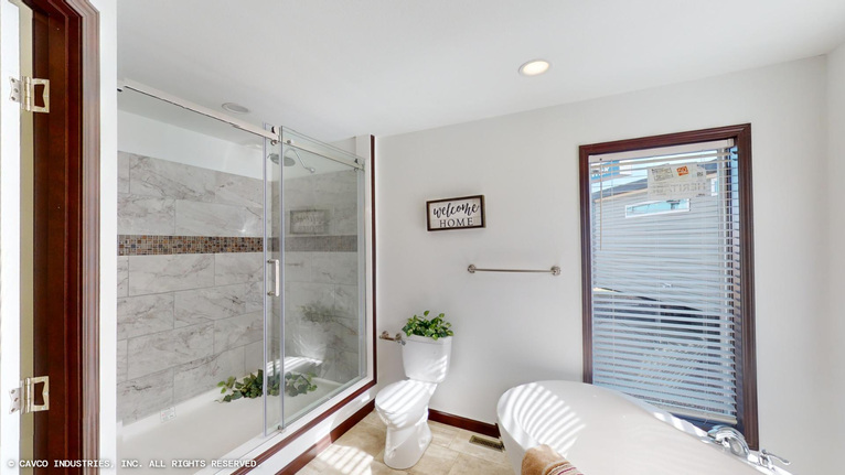 The Millennium Park 28563A | 3 bedroom, 2 bathroom, 1549 sqft home | Built by Cavco - Montevideo in Montevideo, MN.