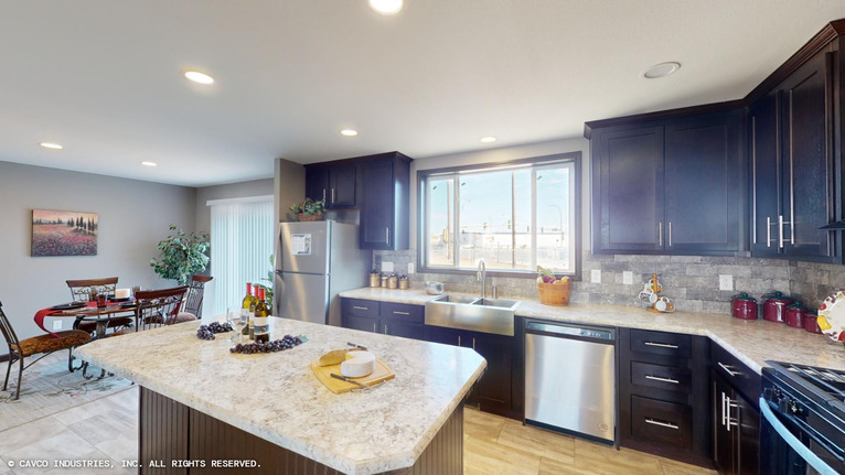 The Millennium Park 28563A | 3 bedroom, 2 bathroom, 1549 sqft home | Built by Cavco - Montevideo in Montevideo, MN.