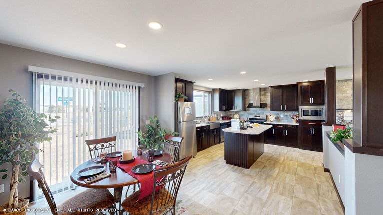 The Millennium Park 28563A | 3 bedroom, 2 bathroom, 1549 sqft home | Built by Cavco - Montevideo in Montevideo, MN.