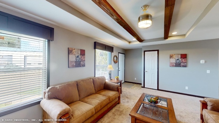 The Millennium Park 28563A | 3 bedroom, 2 bathroom, 1549 sqft home | Built by Cavco - Montevideo in Montevideo, MN.
