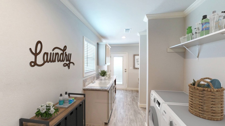 Beaumont 5079 Classic II Series Manufactured Home Oklahoma City, OK
Utility Room