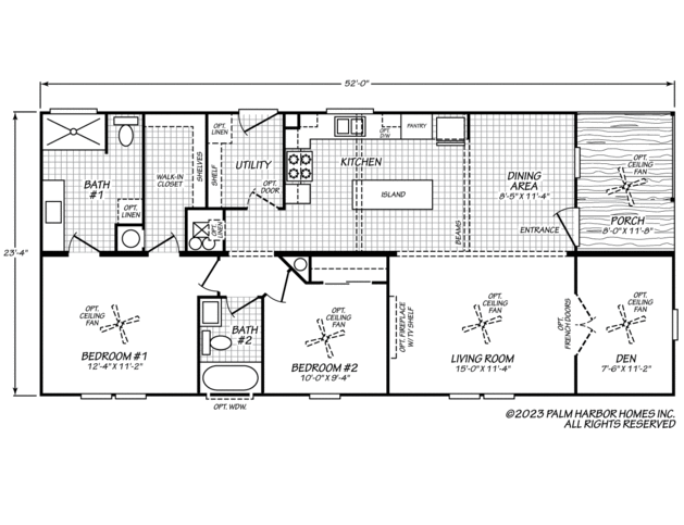 Rafael 24522A Modular or Manufactured Home from Palm Harbor Homes, a ...