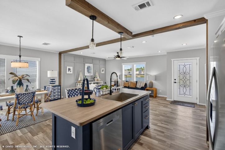 Chase II 40442A | 2 bedroom, 2 bathroom, 1760 sqft home. Built by Cavco - Plant City in Plant City, FL