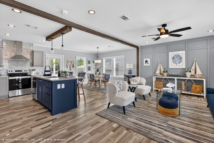 Chase II 40442A | 2 bedroom, 2 bathroom, 1760 sqft home. Built by Cavco - Plant City in Plant City, FL