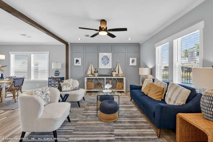 Chase II 40442A | 2 bedroom, 2 bathroom, 1760 sqft home. Built by Cavco - Plant City in Plant City, FL