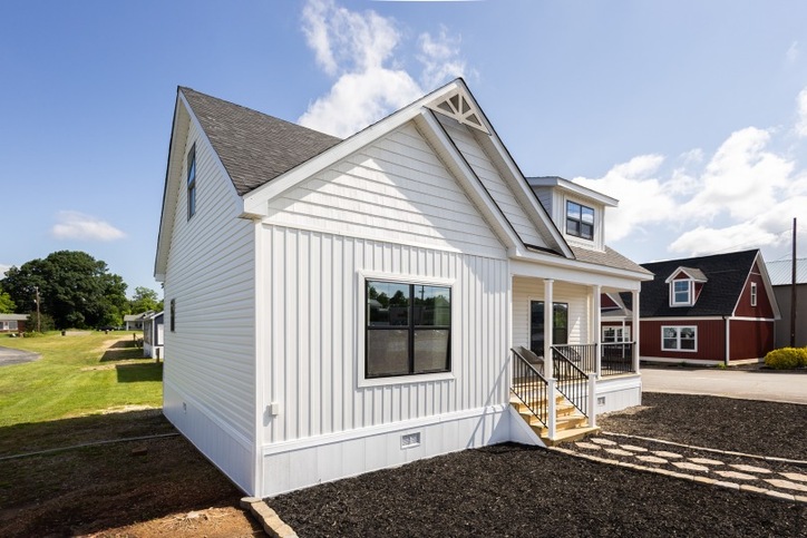 Meadowbrook 32361A | 1 bedroom, 1.5 bathroom, 983 sqft home | Built by Cavco - Crouse in Crouse, NC.