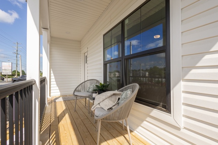 Meadowbrook 32361A | 1 bedroom, 1.5 bathroom, 983 sqft home | Built by Cavco - Crouse in Crouse, NC.