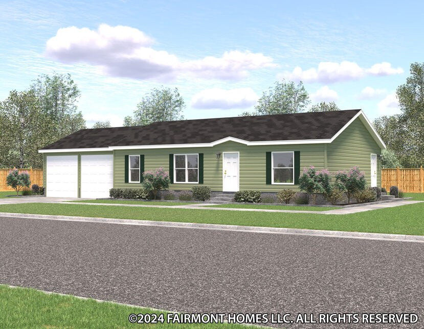 The Howard 24000 Manufactured Home from Fairmont Homes, a Cavco Company