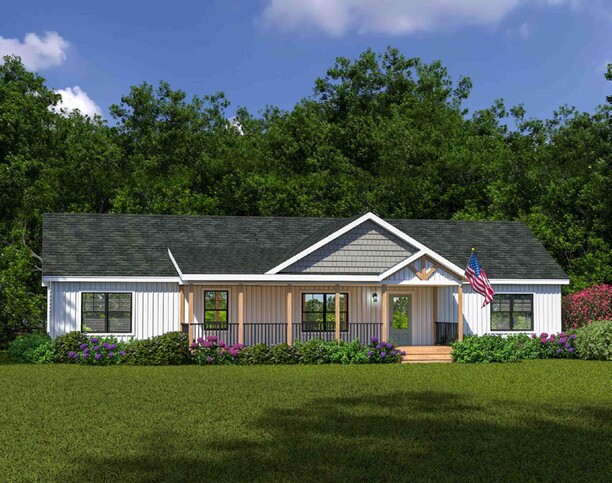 Grandview II | 3 bedroom, 2 bathroom, 1825 sqft home | Built by Cavco - Martinsville in Martinsville, VA.